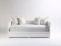 Canapé lit - Bois - 198 x 92 x 82 cm - Blanc - Style minimaliste