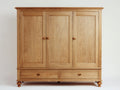 Armoire - Bois - 180 x 62 x 200 cm - Chêne naturel - Style classique